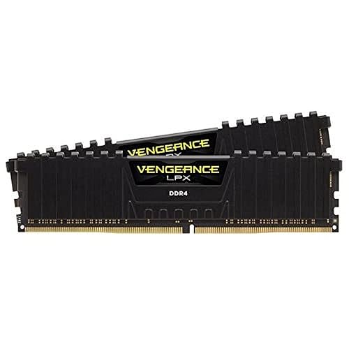 Corsair CMK32GX4M2D3000C16 Vengeance LPX 32 GB (2 x 16 GB) DDR4 3000 MHz C16 XMP 2.0 High Performance Desktop Memory Kit - Black