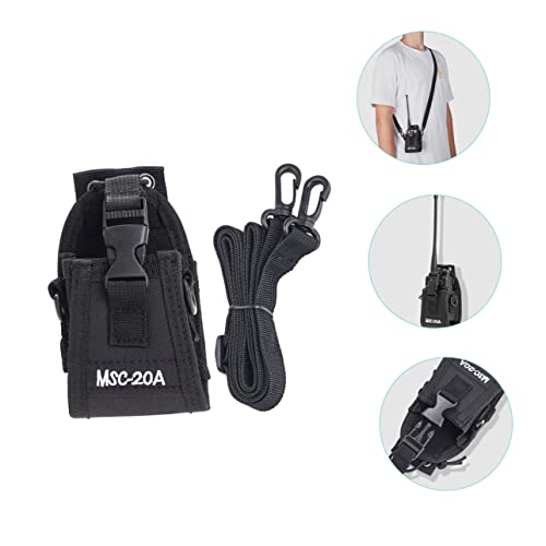 GAFOKI Bolsa Para Rádio Portátil Msc20B Bolsa Para Rádio Coldre Para Rádio Bombeiro Bolsa Para Rádio