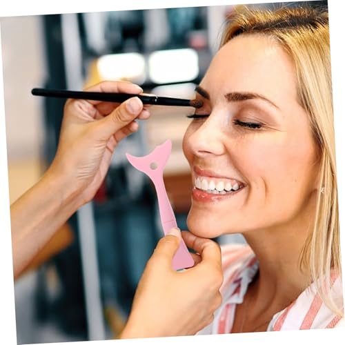 4 piezas de plantillas de silicona para delineador de ojos miniatura 5