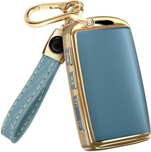 Lucrum Compatible with Mazda CX5 Key Fob Cover & Keychain