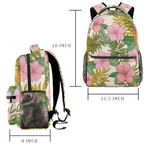 Bolsa para laptop resistente con diseño de flores para evitar el dolor de espalda 2