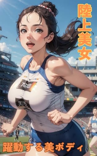 Track and Field Beauties: Dynamic Bodies in Motion: AI Illustration Book (Japanese Edition)