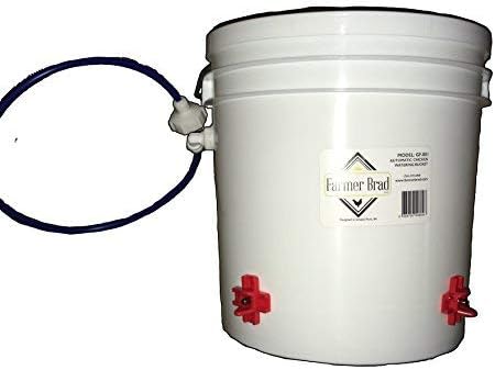 Farmer Brad GF-001 Automatic Chicken Waterer 2 Gallon BPA Free