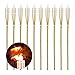 Produktbild Relaxdays Gartenfackel 10er Set, Feuerfackel aus Bambus, HxD: 90 x 6 cm, nachfüllbare Ölfackel, mit Ersatzdocht, natur