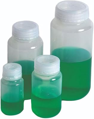 United Scientific Supplies 33310-BULK Wide Mouth Reagent Bottle, 1000mL Capacity, Polypropylene, Bulk (Pack of 50)