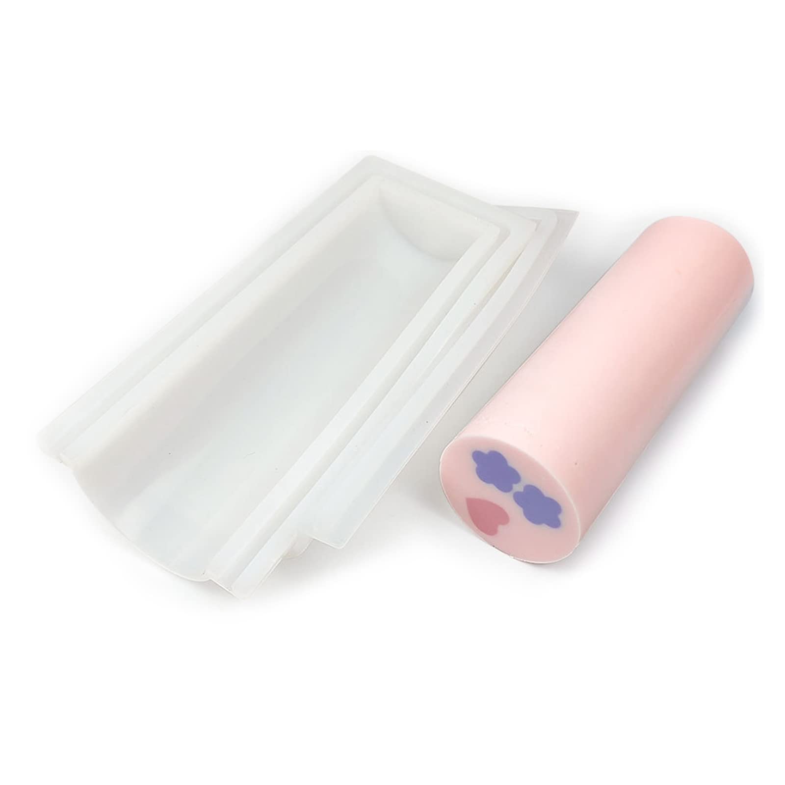 Zylinder-Silikonform zum Selbermachen, Epoxidharz, Wachs, Ton, Gips, Handwerk, Gießen, Dekoration, große Silikonformen