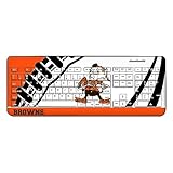 Cleveland Browns Passtime Design Wireless Keyboard