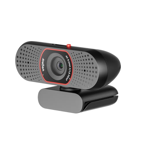 4K WeGear Webcam w/ Sony 1/2.55" Sensor, Autofocus & Dual Noise-Canceling Mics - image 9