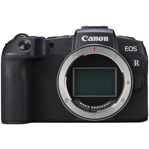 Canon EOS RP Mirrorless Camera| 26.2MP Full Frame Sensor| 4K Video Recording| Lightweight Compact Camera for Travel and Everyday Content Creation (3380C002) + Canon RF 24-105mm Lens + 64GB Card + Bag