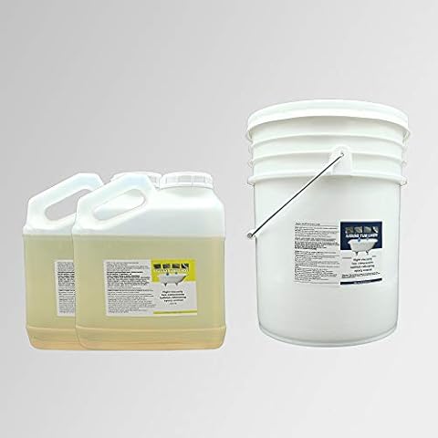 armoglaze Refinishing Coating – Professional Easy Pour-On Application, Odorless and Zero VOC, Covers 12 Bathtubs, 30kg High-Gloss White Coating, Made in USA Cover