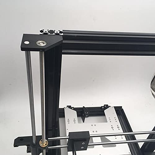 Lysee 3D Printer Parts & Accessories - AM8 3D Printer Extrusion All Metal Frame Full Kit for Anet A8 Aluminum Alloy Upgrade - (Size: No Motors, Color: Silver Extrusion)