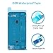 ZVB 14 Back Glass Replacement Kit with Plate & Flex Cable and All Parts, Starlight, 6.1 Inch for iPhone 14 Back Cover Glass, with Repair Tools (Starlight)