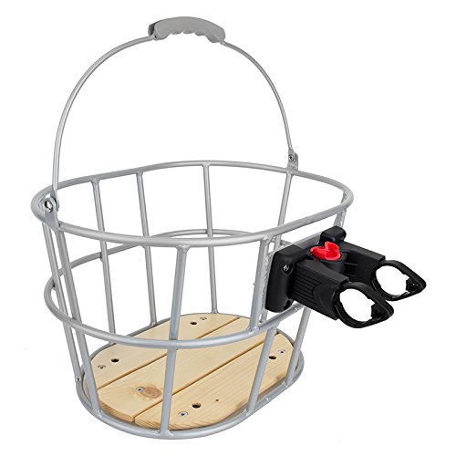 Sunlite Woody Qr Basket, 15 X 11 X 9, Silver #TOP1