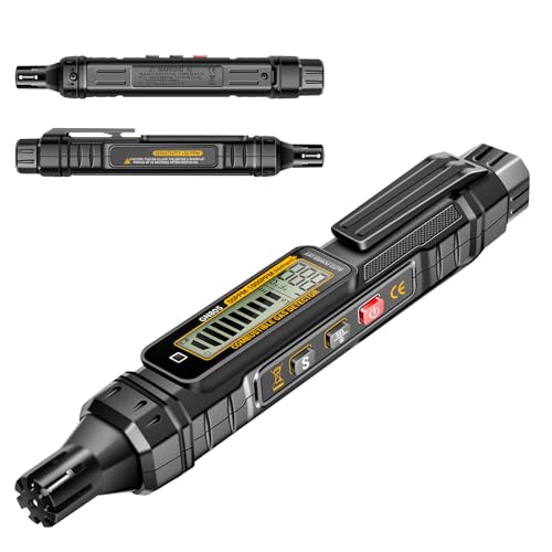 Detector de aire natural, detector de fugas de aire para el hogar | Bastón de sensor de aire combustible | Detector de fugas de aire con alarma de sonido e indicador para viajes en autocaravana,