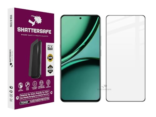 Image of Shattersafe Oleophobic Tempered Glass Compatible For Realme Narzo 70 5G / Narzo 70 Turbo 5G / Narzo 70 Pro 5G [Pack of 1]. Edge To Edge Full Screen Protection With Easy Installation Kit.