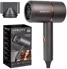 Mini Secador de Cabelo Iônico Quente e Frio Portátil 110v