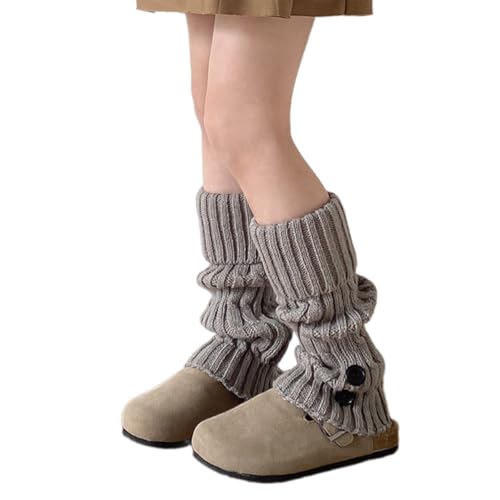 Pyasuye Leg Warmer Stockings Retro Socks Fashion Retro Socks Knitted Leg Covers Children Crochet Stockings for Girls 3-13 Year