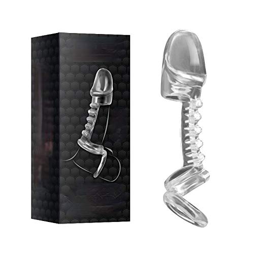 Penis Sleeve Penis Extender penishoes voorhuid tegen vertraging ejaculatie sm seksspeelgoed penissleeve seksspeelgoed… - Afbeelding 5