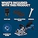 BOSCH GFF18V-086N 18V Brushless Biscuit Joiner - Cordless Woodworking Tool for Accurate Joints, Adjustable Cutting Depth, Dust Extraction Port, Ergonomic Design for Cabinetry & Furniture Making