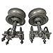 Rear Pipe Track Wheels for Chain Link Sliding Gates-by Sourdough Gate Hardware