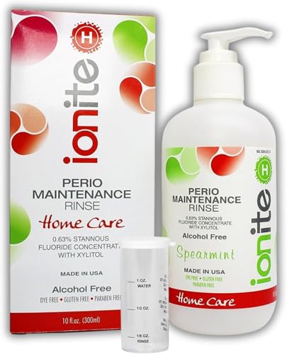 Ionite-H Home Care - Periodontal 0.63% Stannous Fluoride Mouthwash for Oral Treatment - Perio...