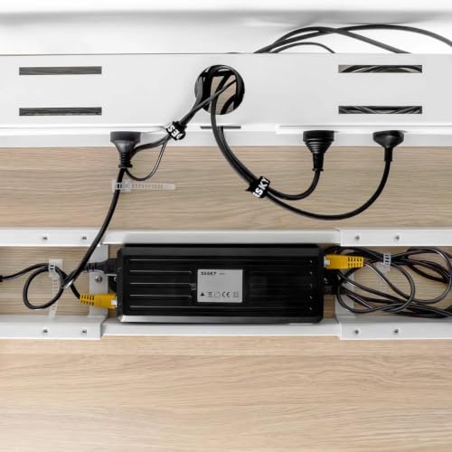 Desky Mini Cable & Power Tray White None miniatura 6