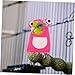Kisangel Parrot Warm Clothing Bird Cotton Accessories Bird Windproof Coat Multi-Function Garment Random Color