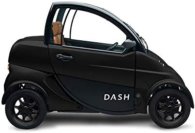 Innova Dash EV Electric Utility Transportation, Silent, Golf Course Friendly - Yellow - 65 Mile Range Battery