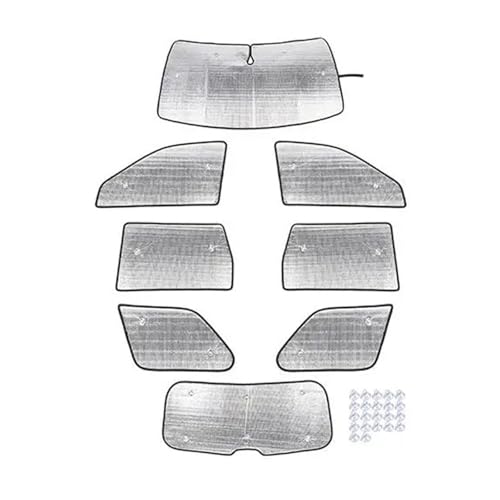 Parasols De Voiture et Kit Pare-Soleil Isolation Thermique Jeep Grand Cherokee 2007-2010