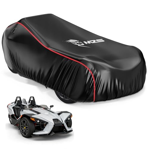 MZS Full Cover Compatible with Slingshot S SL SLR R 2015-2026 Heavy Duty 600D Waterproof Slingshot Cover Storage Accessories All Weather Outdoor Protection Covers with Windproof Vents Reflective