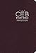 The CEB Study Bible with Apocrypha Bonded Leather Cordovan