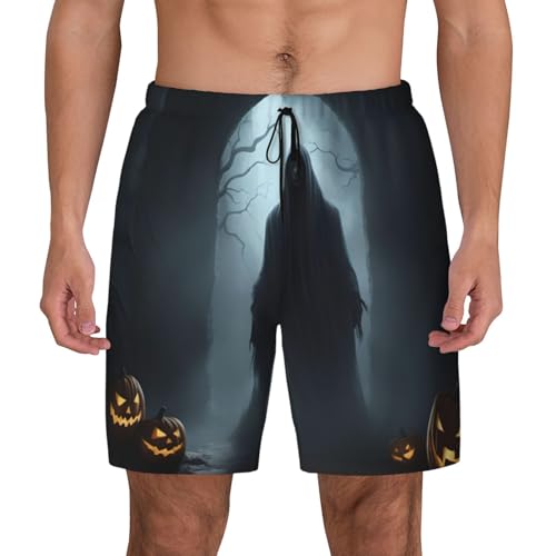 Short de bain homme respirant et ultra léger avec imprimé fantôme original