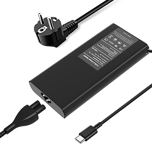 Chargeur Dell USB C 130W, pour Dell Precision 5530 2en1, Dell XPS 15 9575 2en1, XPS 15 17 9500 9510 9520 9530 9700 9710 9720 9730 Precision 5530 5550 5560 5570 5470 5750 5760 3571 Adaptateur Dell