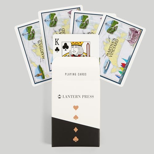 Martha's Vineyard, Naipes Póker 52 cartas miniatura 6