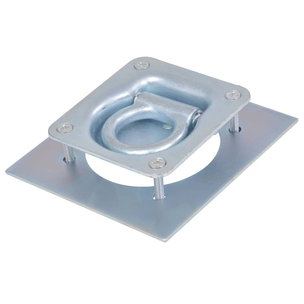 6er Set Zurrösen Zum Nachrüsten Spar Set Inkl. Gegenplatten Für - Foto 11