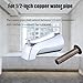 Easy to Install Tub Spout with Diverter, Bathtub Faucet Replacement for 1/2 Inch Copper Pipe, Includes Installation Tool and Pull-Down Diverter Valve for Quick Setup (Chrome)