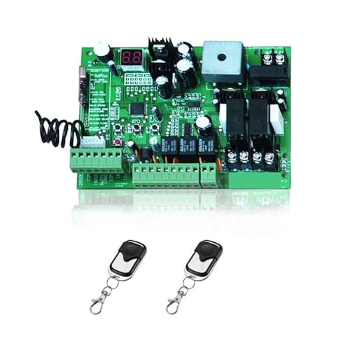 Panneau commande portail en panne ? Solution universelle 24V double bras avec 4 bips