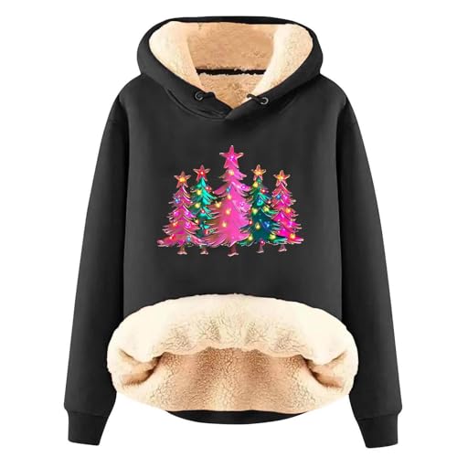 Women Hooded Jacket Hoodies Outfit for Women Long Sleeve Festival Christmas Halloween Winter Fall Jackets 2025