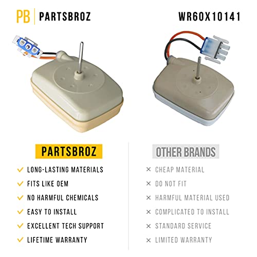 Wr60X10141 Evaporator Fan Motor Refrigerator Part Wr60X31522 Wr60X23584 Wr60X28783 Wr60X10346 Wr60X10046 Wr60X10138 Wr60X28784 Model A3316Absarbb Hts17Gbsarww Gts18Ebmfrww Gth18Fbtzrww Gth18Gbdcrww #TOP4