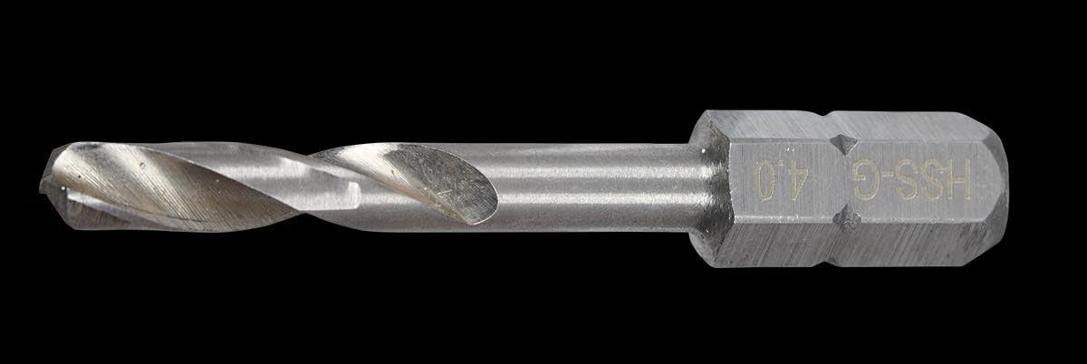 Sw-Stahl Spiral Drill Bit Set 1/4–inch HSS Polished, 19 Pieces 1–10 x 0.5 MM increments, 82200L