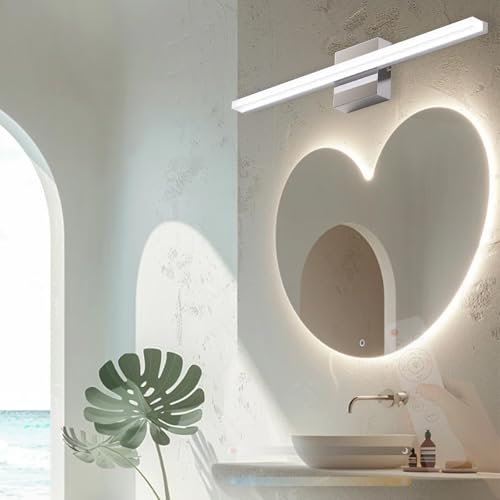 LED Espejo Aplique de Pared para Baño de Hoteles y Pasillos Modernos con Luz Regulable