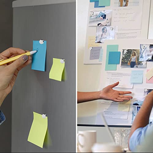 image for Grtard Small Magnets, 30 Pack Magnets for Crafts, Round Magnets for Re