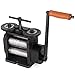 Produktbild BananaB Manuelle Kombination Walzwerk Rollenbreite 130mm Rollendurchmesser 65mm Flachwalzwerk Maschine, Schmuck Tablettierung quadratische Linienrille, Kombinationswalzwerk Schmuck Design & Reparatur