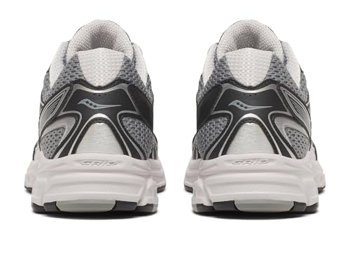 Image of Saucony Unisex Ride Millennium Sneaker, Grey /Black, 7