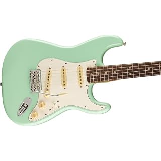Fender Vintera II ’70s Stratocaster RW Surf Green – Guitare Électrique - Les Beatles, Paul McCartney, John Lennon, RIngo Starr, George Harrison Fender Vintera II '70s Stratocaster RW Surf Green - Guitare Électrique – Image 4
