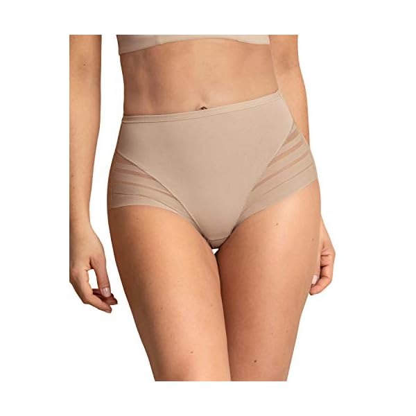 Leonisa-everyday-tummy-control-thong-for-women-Butt-lifter-effect-underwear Leonisa Women's No Show Invisible Comfy Tummy Control Classic Panty,Nude,X-Large,X-Large,Nude