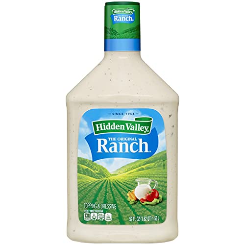 Hidden Valley Original Ranch Salad Dressing & Topping, Gluten Free - 52  Ounce Bottle