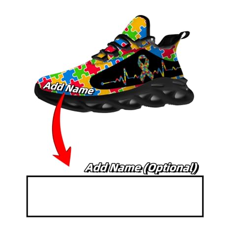 Men Women Autism Sneakers Custom Shoes Add Name Running Shoes Lightweight Walking Tennis Shoes Gifts for Men Women2