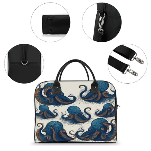 Maletín Tentacles Octopus Ligero para Portátil Unisex miniatura 6