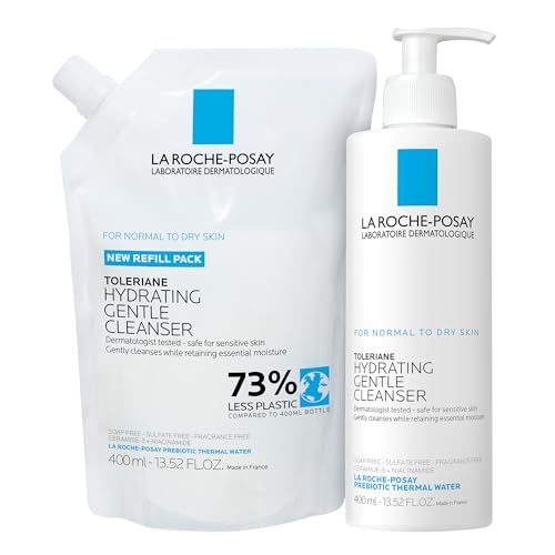 La Roche-Posay Toleriane Hydrating Gentle Face Cleanser, Hydratin...